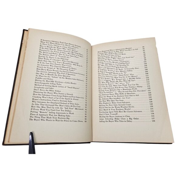 Tips From A Thousand Salesmen J.C. Aspley 1929 Hardcover Book VTG Business Sales - Picture 11 of 16